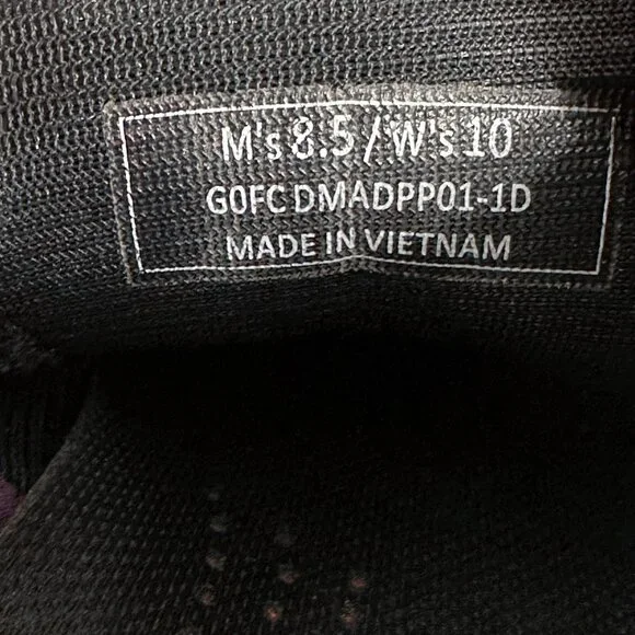 Kizik Madrid Eco Knit Purple Sneakers w/Pink Laces size 10 Women / 8.5 Men RARE - Picture 7 of 9